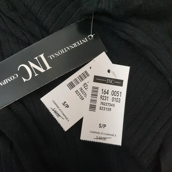 Elegant Warm Black Long-Sleeve Button-Down Cardigan - Picture 3 of 3